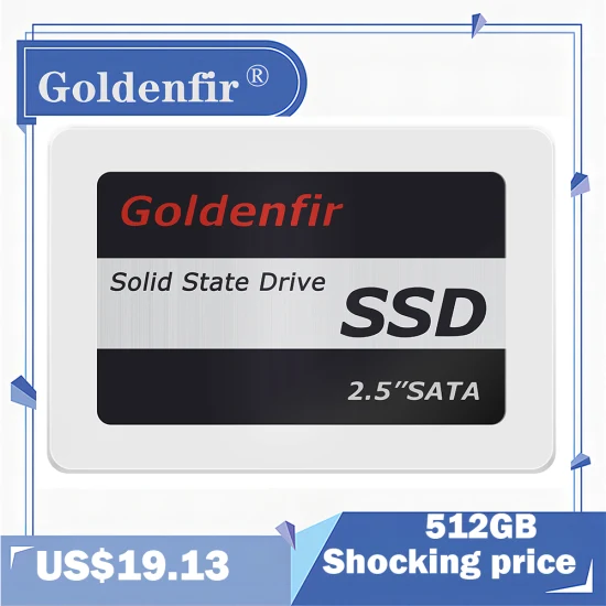 Goldenfir SSD256GB Chip original Unidad de estado sólido SSD de alta velocidad 256GB El precio más bajo
